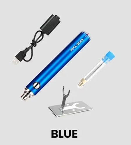 510 Interface Soldering Iron Mini USB Charging Precision Welding Tool Portable Battery Powered Soldering Tip Jewelry Repair 5V